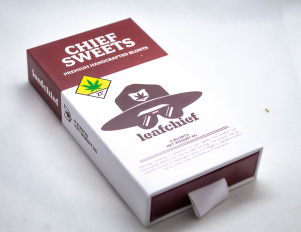 Chief Sweets (Blunt) and Chief's Choice (Joint) Packaging